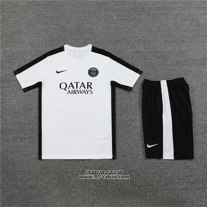 Tuta da Track
 Paris Saint-Germain Manica Corta
 2023-2024 Bianco
 - Pantaloncini
